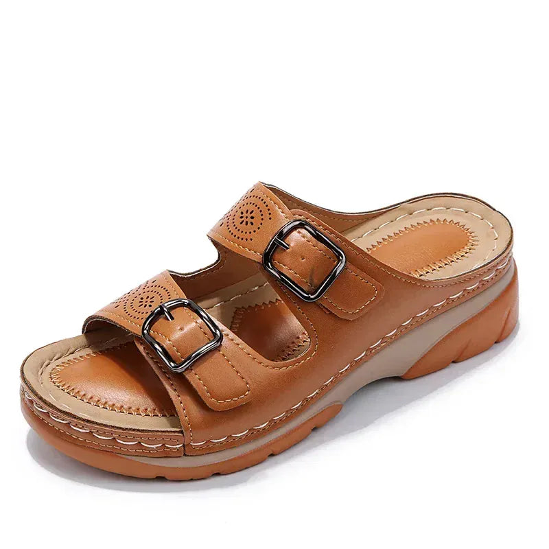 Claquettes Orthopédiques Vintage pour Femmes