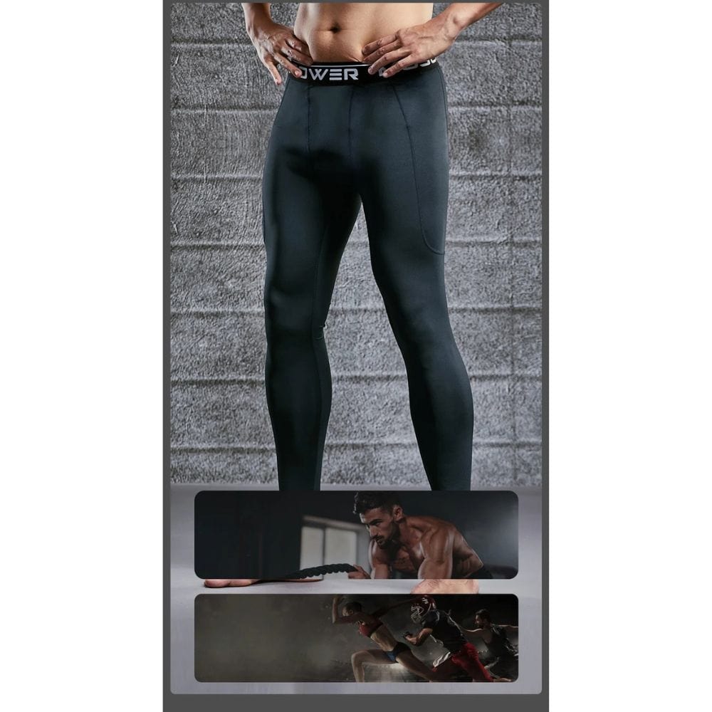 Collant De Sport Compression Homme