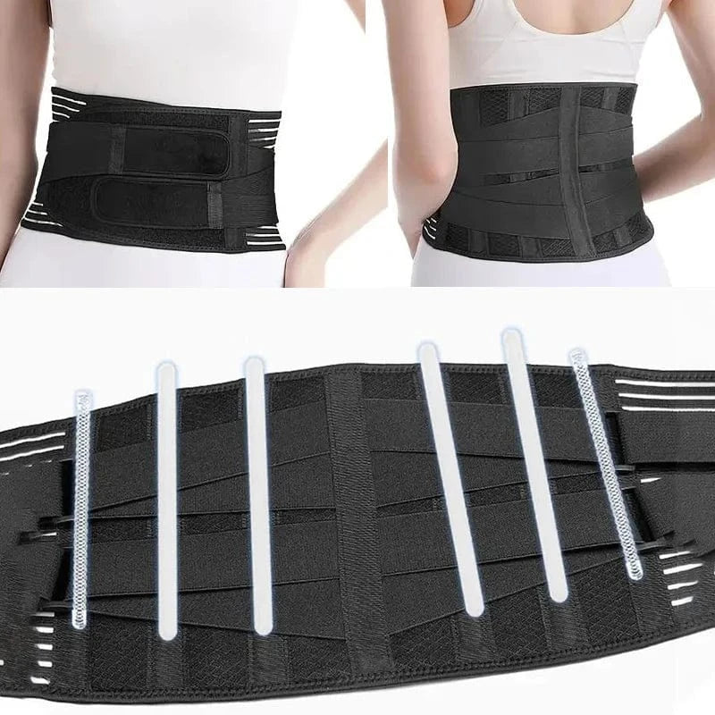 Corset De Soutien Lombaire En Maille Respirante