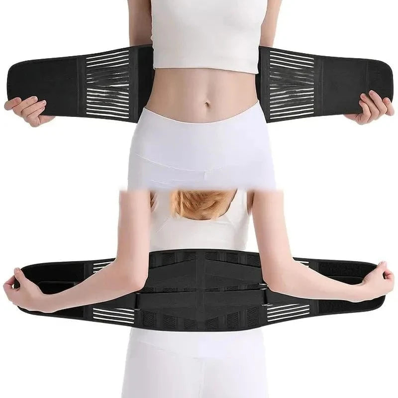 Corset De Soutien Lombaire En Maille Respirante
