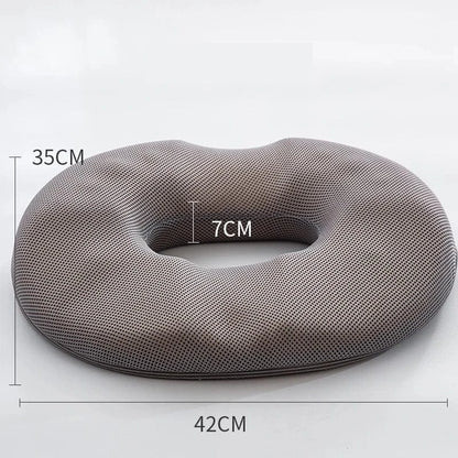 Coussin Ergonomique Lombaire en Relief avec Trou Central pour Homme