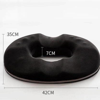 Coussin Ergonomique Lombaire en Relief avec Trou Central pour Homme
