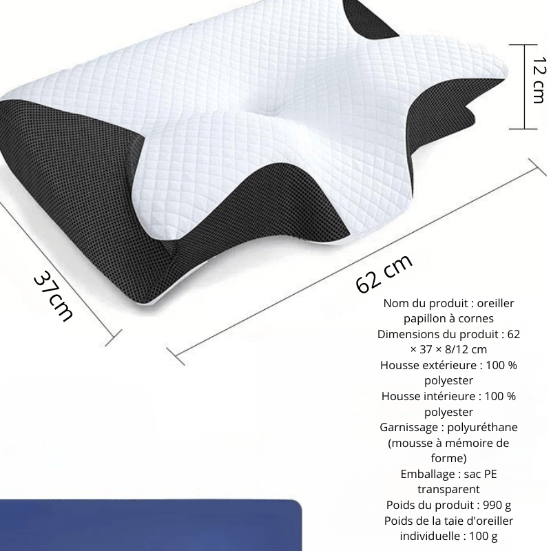 Coussin Orthopédique Aux Contours Ergonomiques