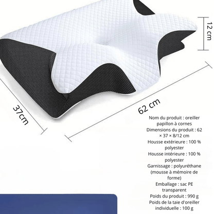 Coussin Orthopédique Aux Contours Ergonomiques