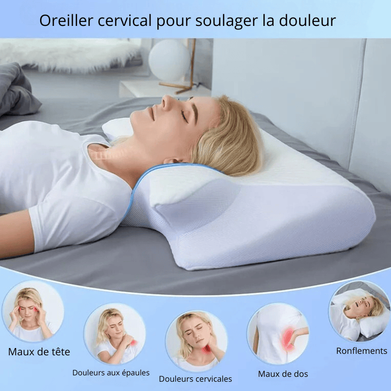 Coussin Orthopédique Aux Contours Ergonomiques