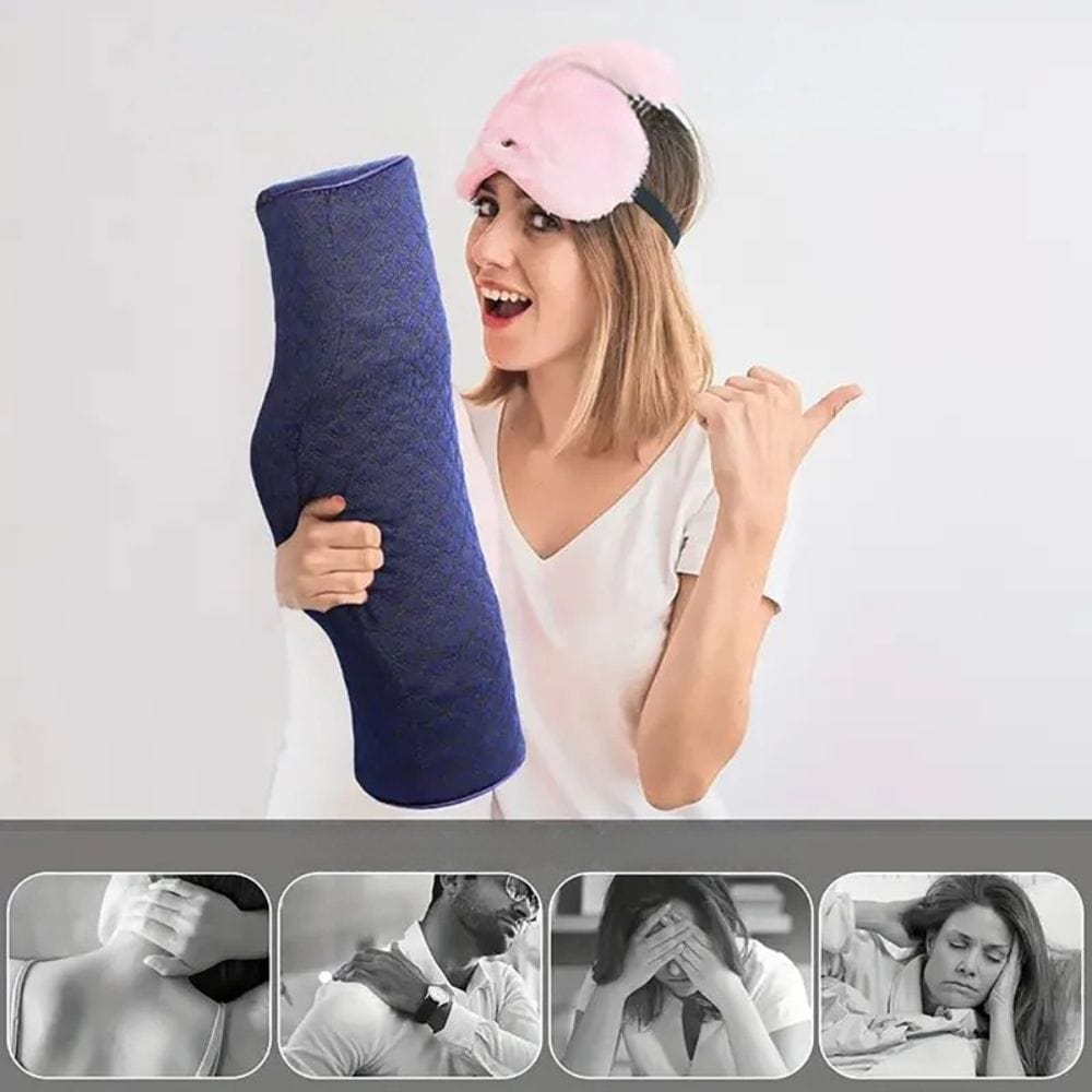 Coussin Orthopédique Cylindrique En Mousse À Mémoire De Forme