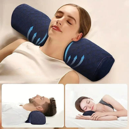 Coussin Orthopédique Cylindrique En Mousse À Mémoire De Forme
