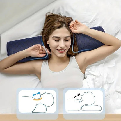 Coussin Orthopédique Cylindrique En Mousse À Mémoire De Forme