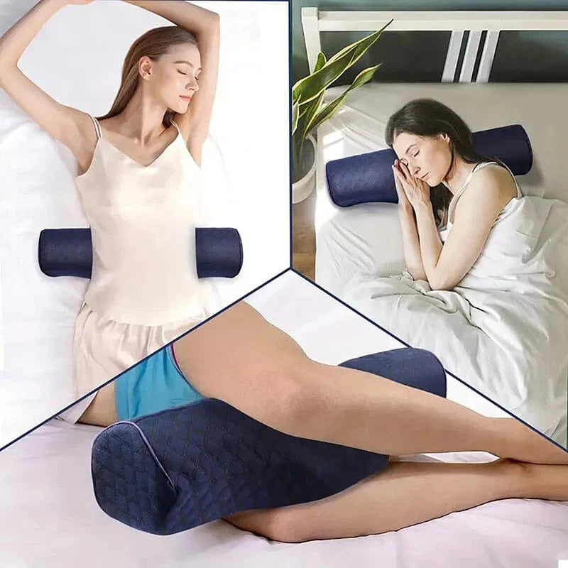 Coussin Orthopédique Cylindrique En Mousse À Mémoire De Forme
