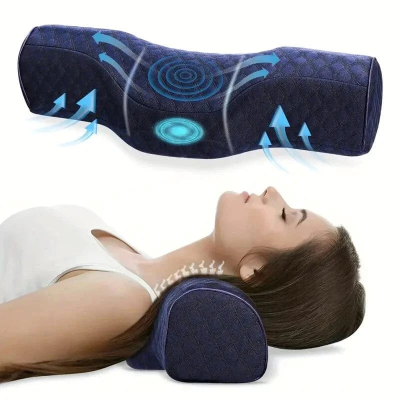 Coussin Orthopédique Cylindrique En Mousse À Mémoire De Forme