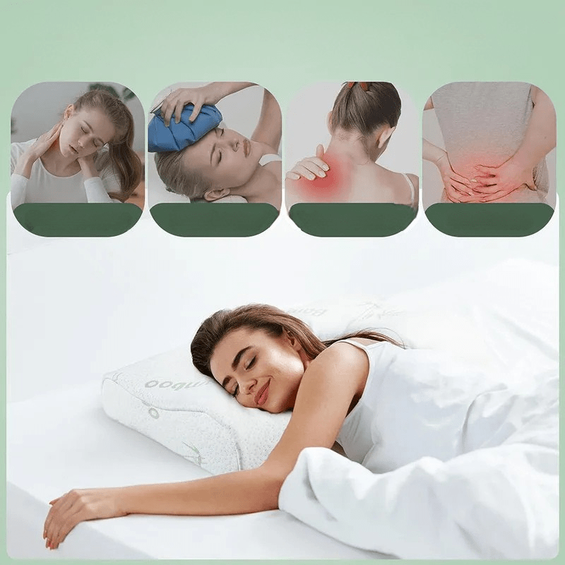 Coussin Orthopédique de Forme Allongée pour le Cou