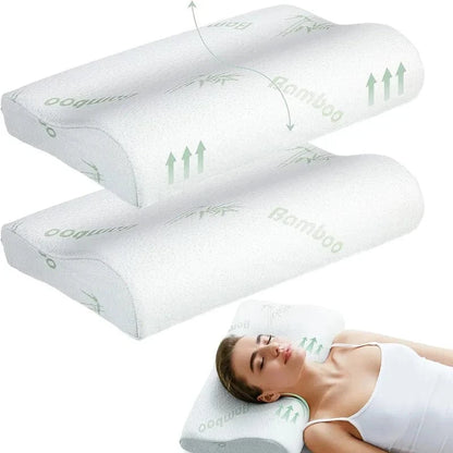 Coussin Orthopédique de Forme Allongée pour le Cou