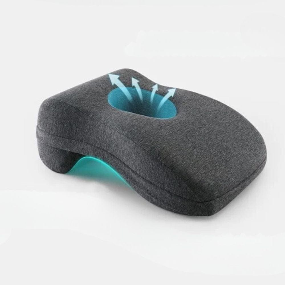 Coussin Orthopédique de Sieste avec Housse en Tissu Magnétique