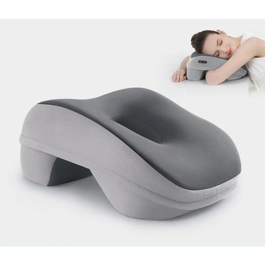 Coussin Orthopédique de Sieste avec Housse en Tissu Magnétique