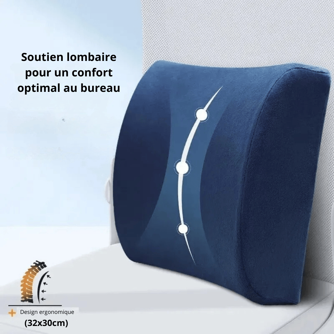 Coussin Orthopédique Dos En Mousse À Mémoire De Forme