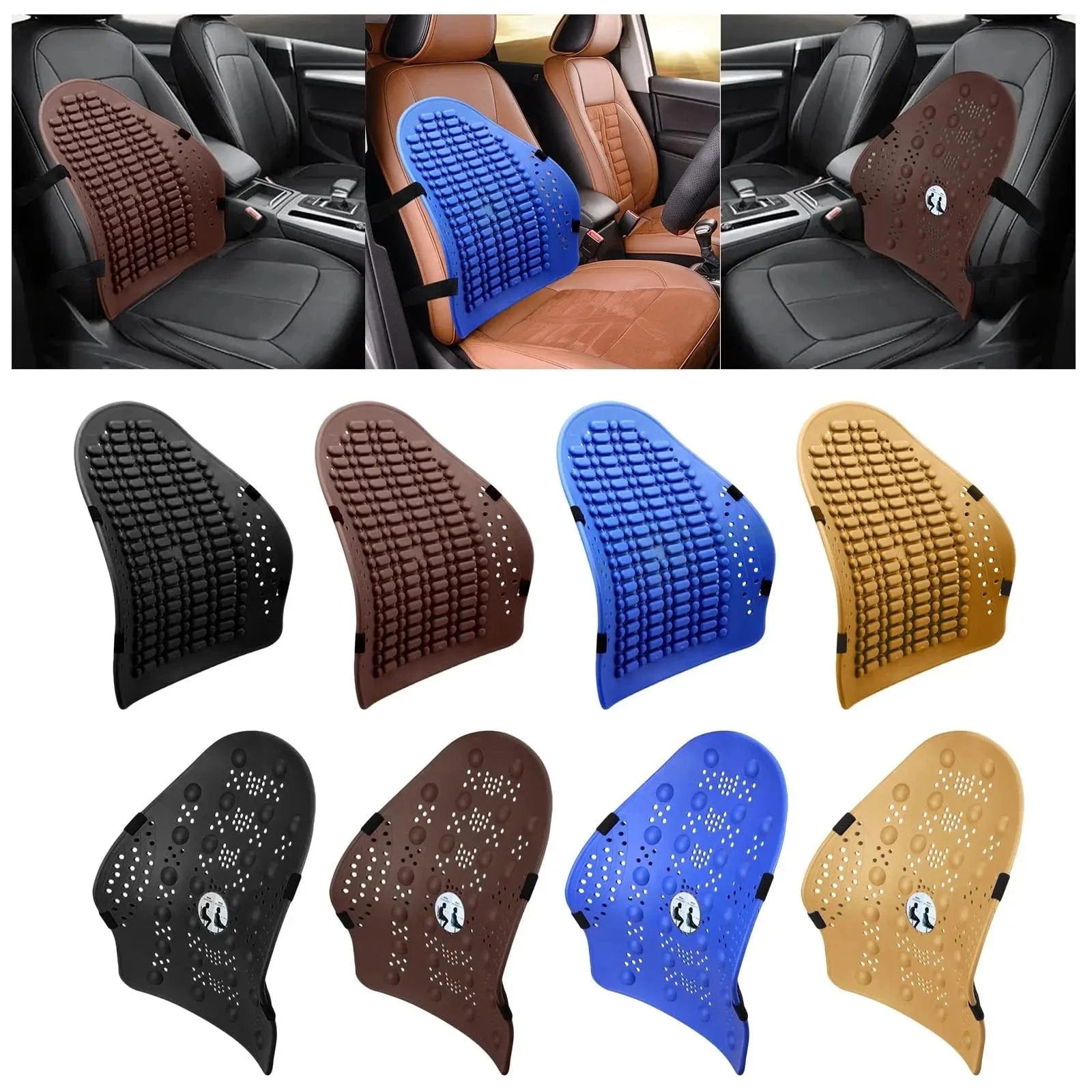 Coussin Orthopédique Dos en Plastique