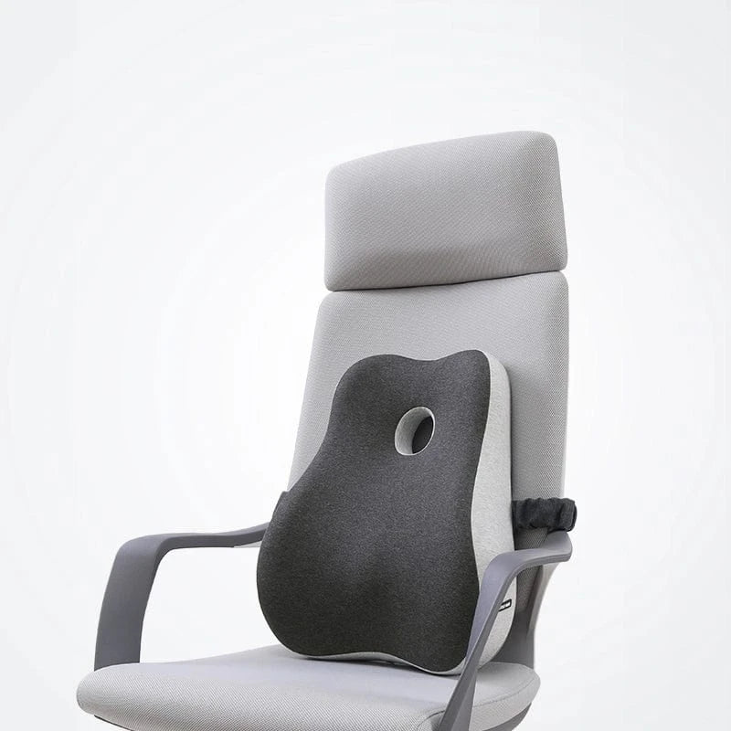 Coussin Orthopédique Dos et Assise en Mousse de Charbon de Bambou