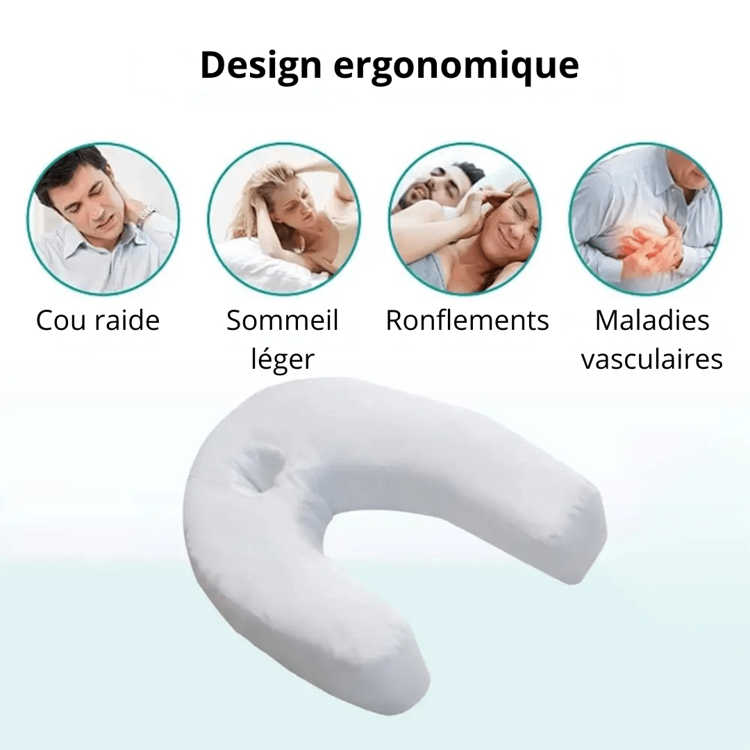 Coussin Orthopédique en Forme de U