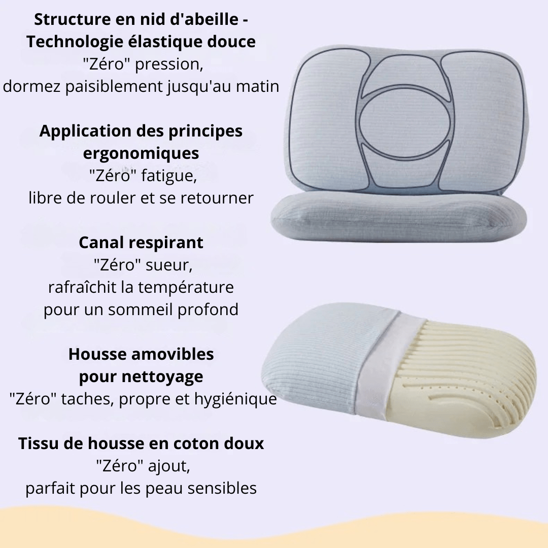 Coussin Orthopédique en Latex Naturel