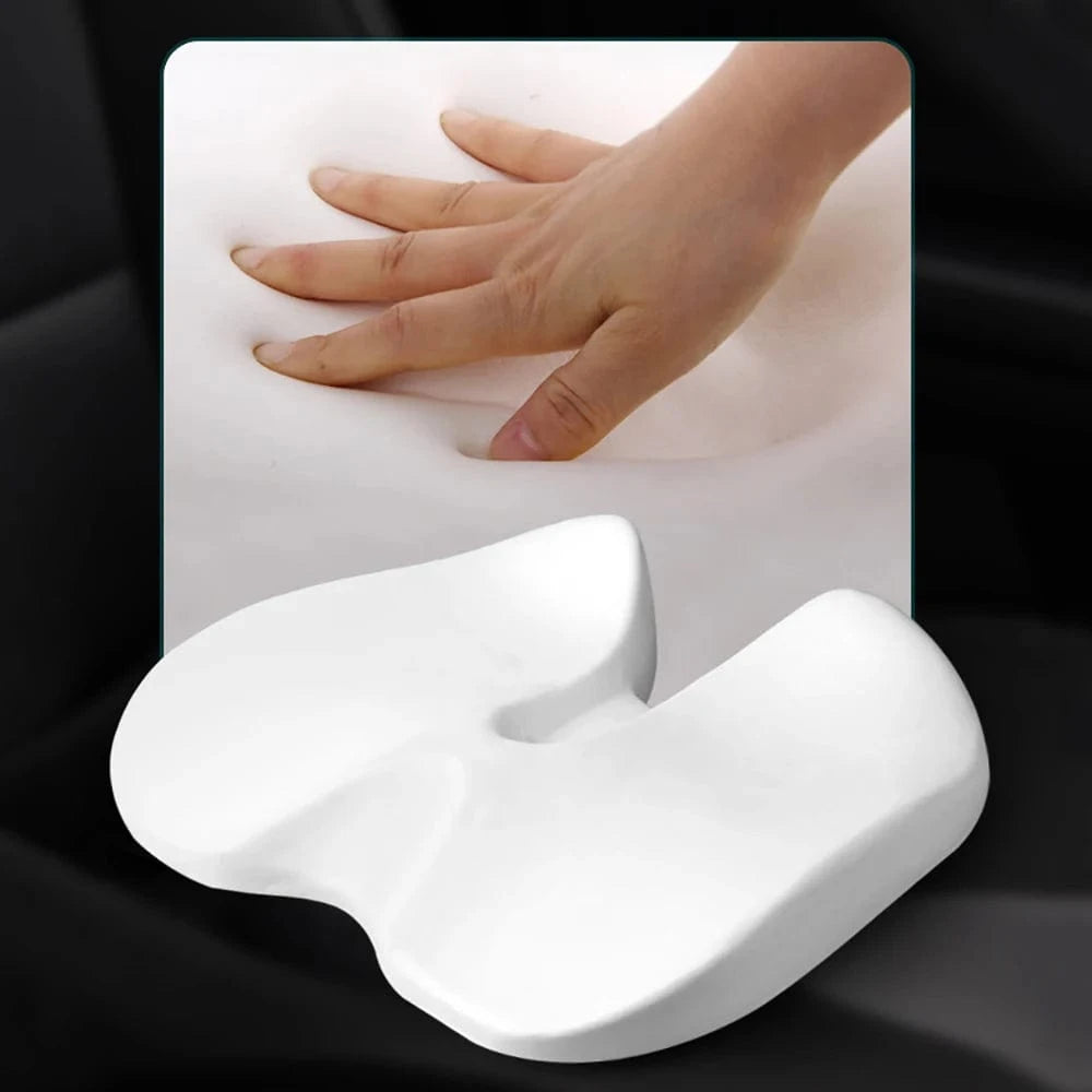 Coussin Orthopédique en Mousse à Mémoire de Forme pour Chaise ou Siège Automobile
