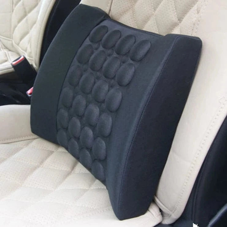 Coussin Orthopédique Lombaire à Vibrations pour Voiture