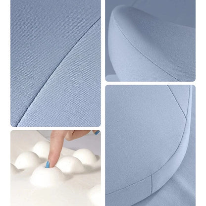 Coussin Orthopédique Lombaire Bleu et Ergonomique