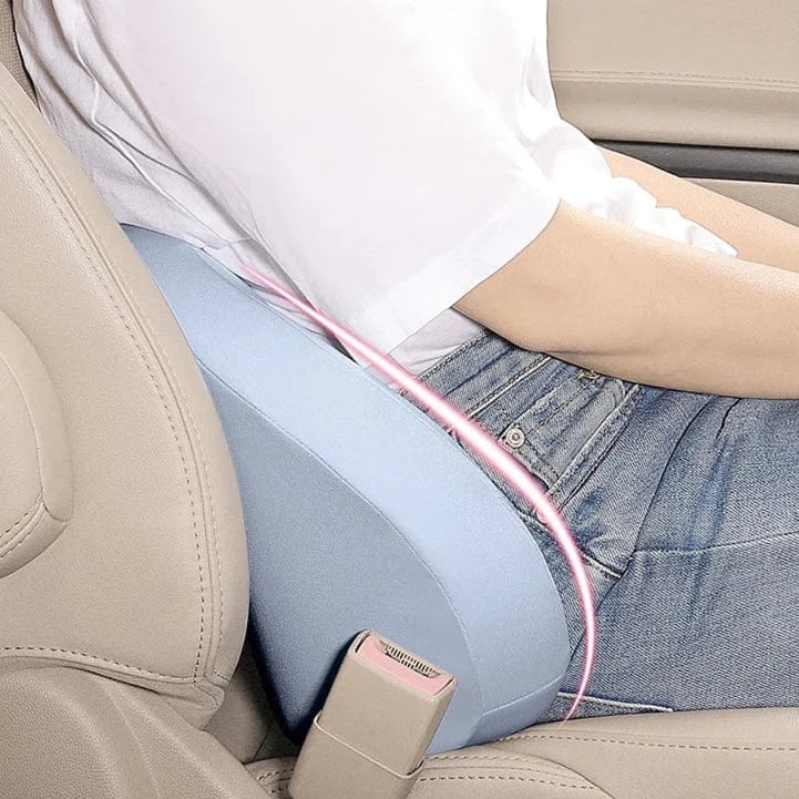 Coussin Orthopédique Lombaire Bleu et Ergonomique