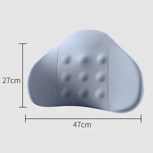 Coussin Orthopédique Lombaire Bleu et Ergonomique