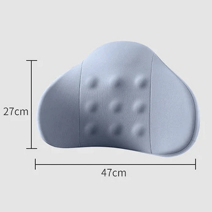 Coussin Orthopédique Lombaire Bleu et Ergonomique