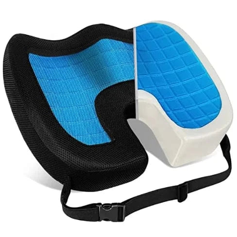 Coussin Orthopédique Lombaire Portable avec Gel