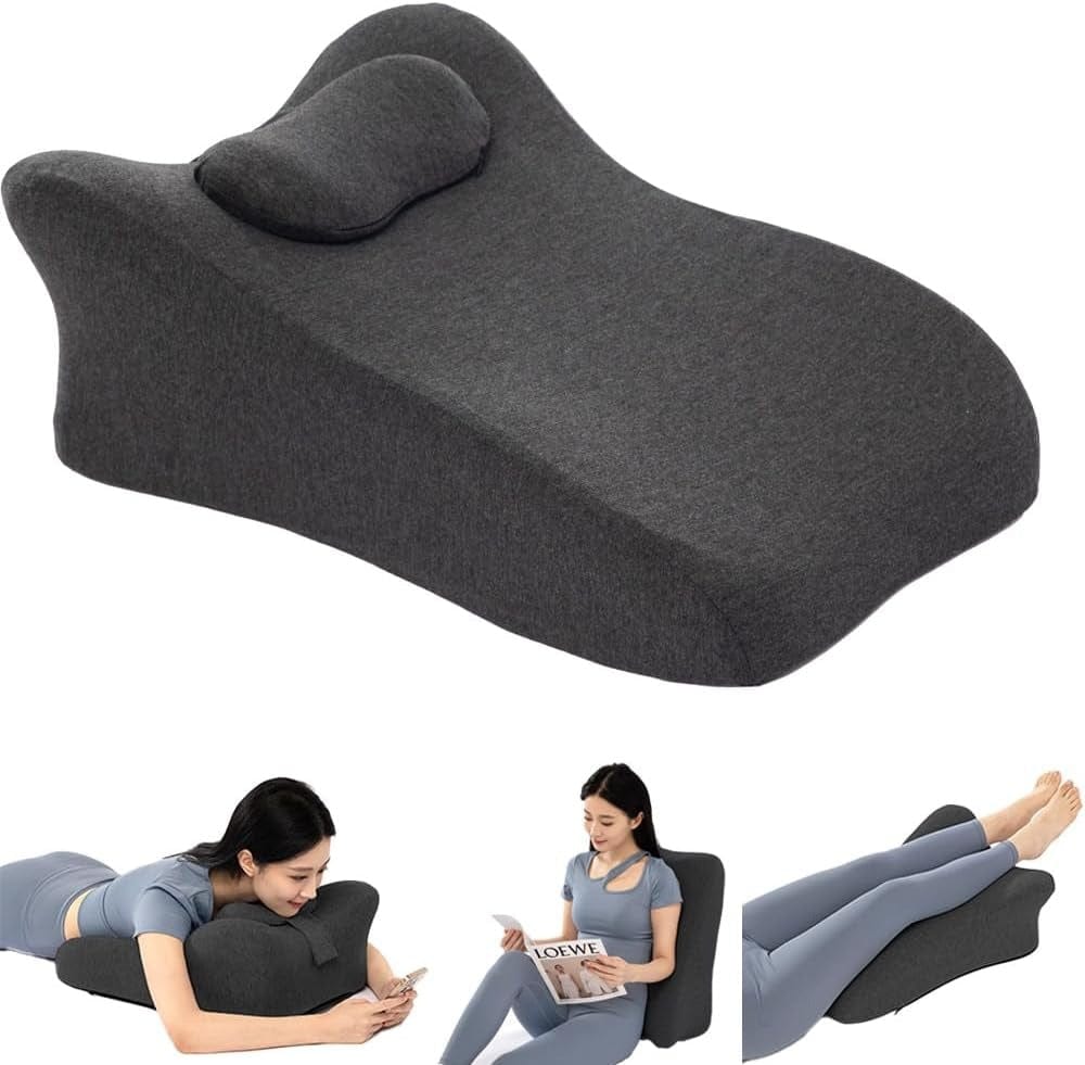 Coussin Orthopédique pour Dormir sur le Ventre.