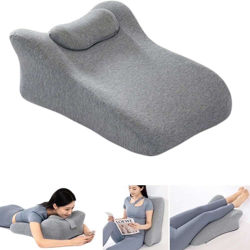 Coussin Orthopédique pour Dormir sur le Ventre.