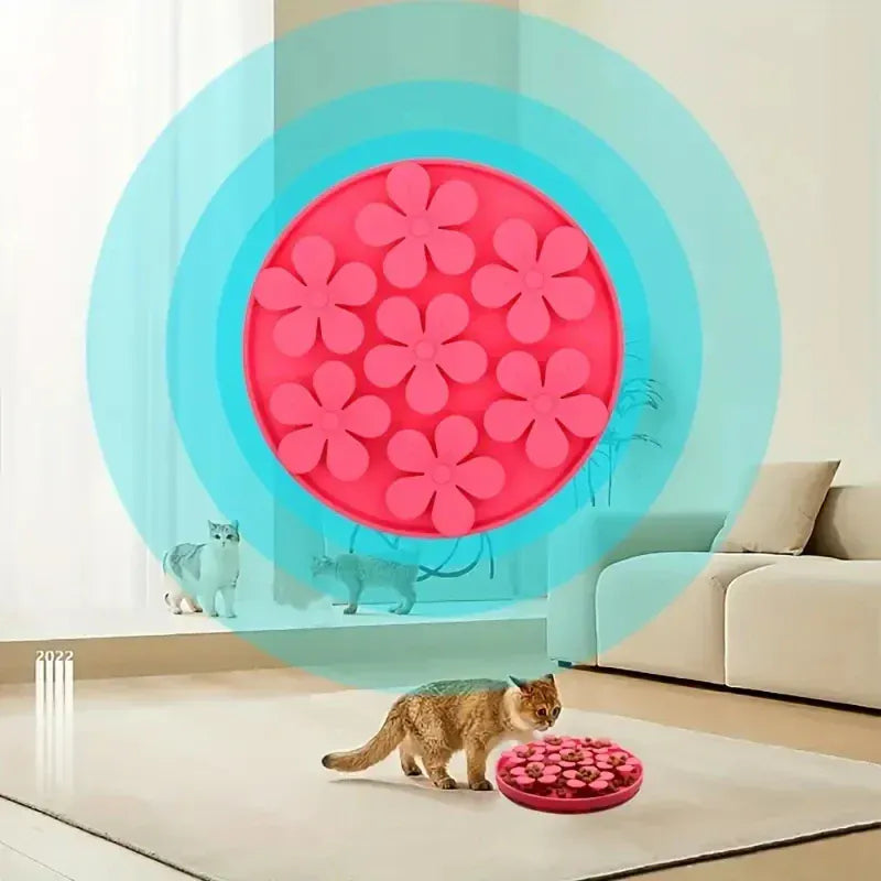 Gamelle Anti-Glouton en Silicone pour Chat