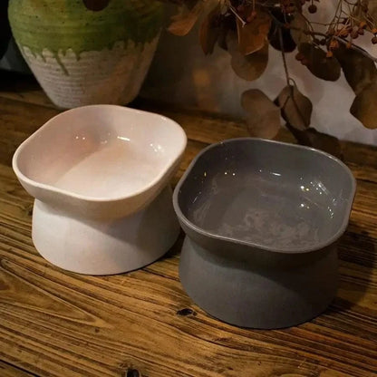 Gamelle Orthopédique Chat Carrée