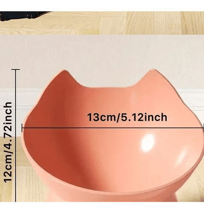 Gamelle Orthopédique en Tête de Chat