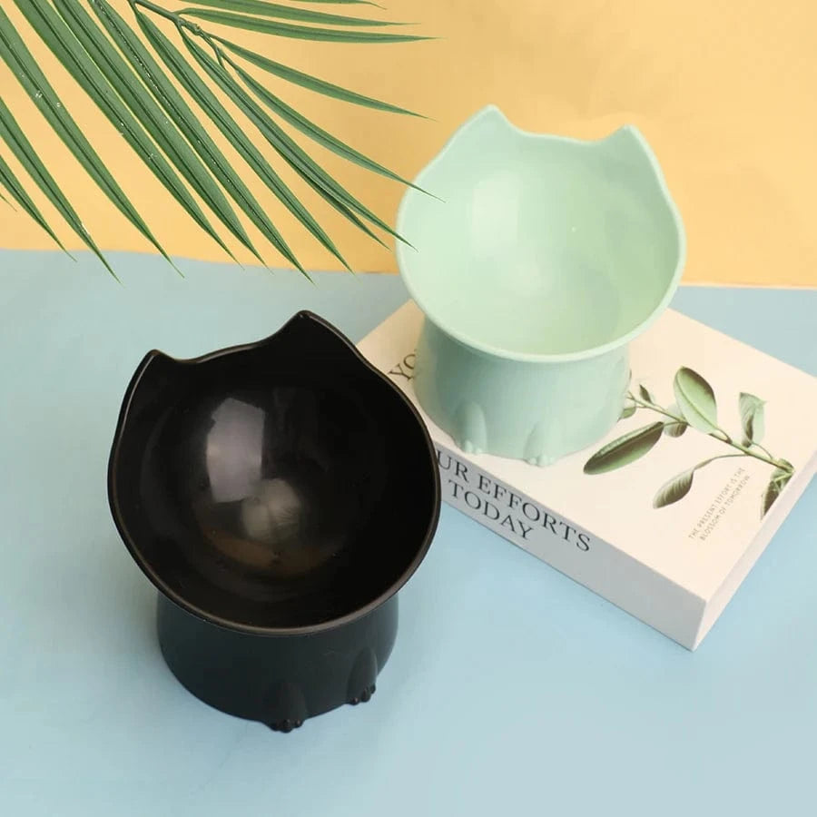 Gamelle Orthopédique en Tête de Chat