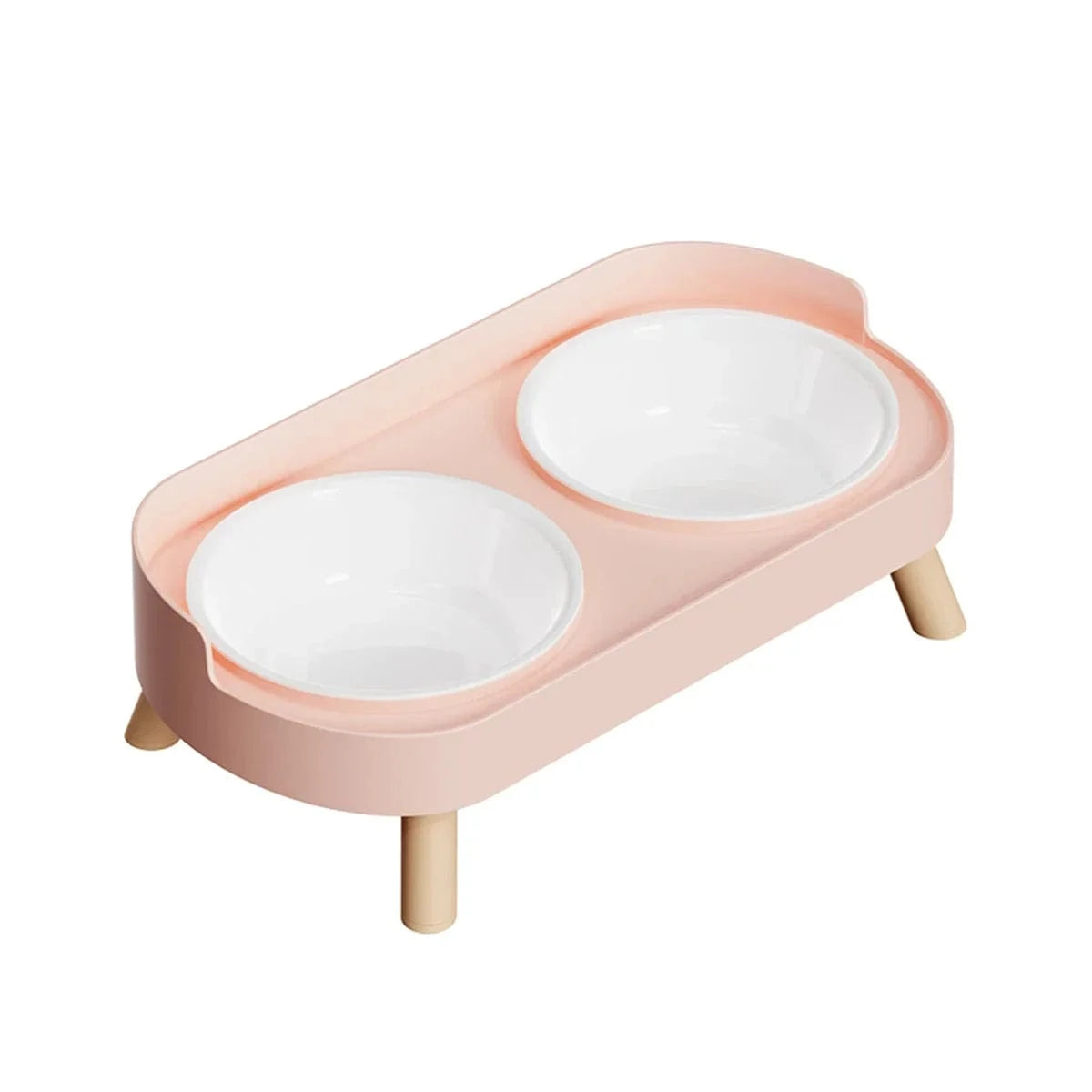 Gamelle Orthopédique pour Chien Double Élégante Style Nordique