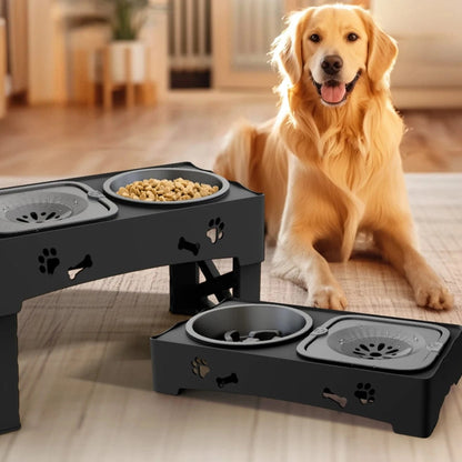 Gamelle Réglable en Hauteur