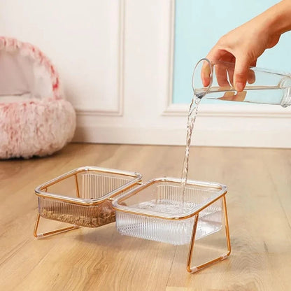 Gamelles sur Pied pour Chat