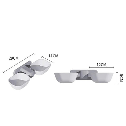 Gamelles Surélevées contre un Mur pour Chat