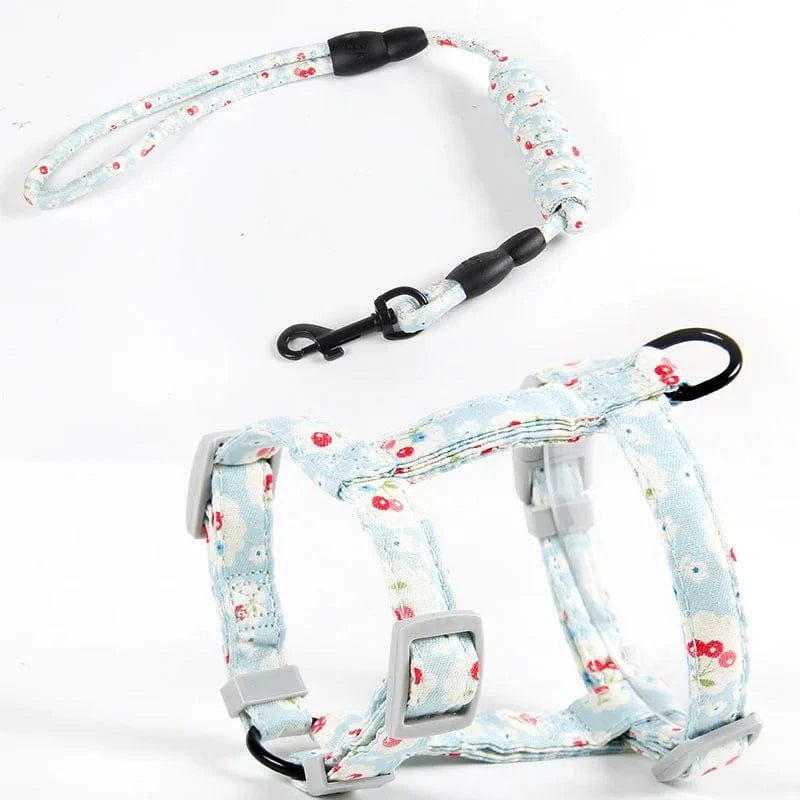 Harnais À Fleurs Orthopédique Pour Chat
