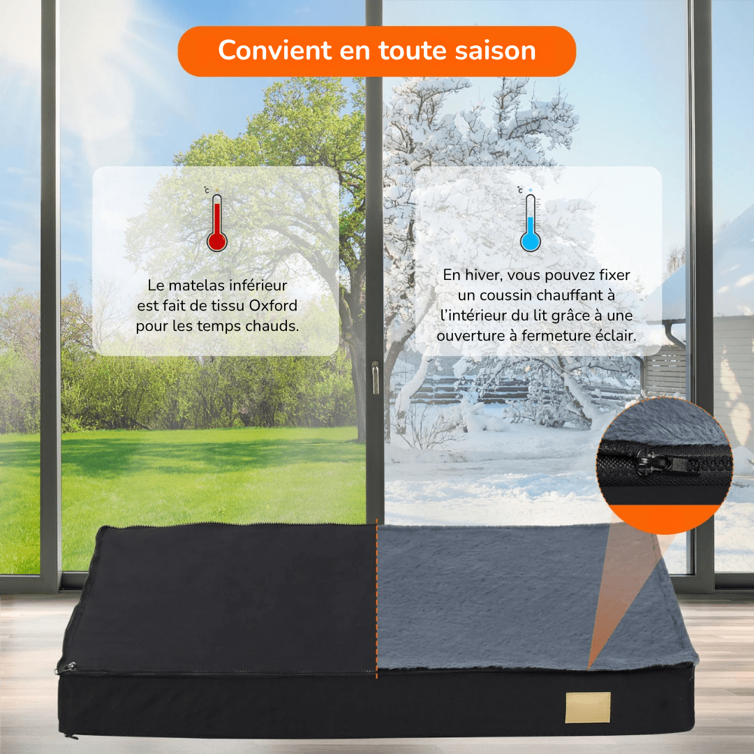 Lit Orthopédique En Mousse Pour Chien