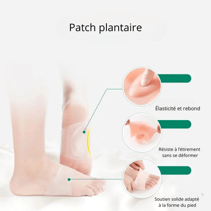 Lot De 4 Pièces Orthopédiques En Silicone Pour Pieds Plats