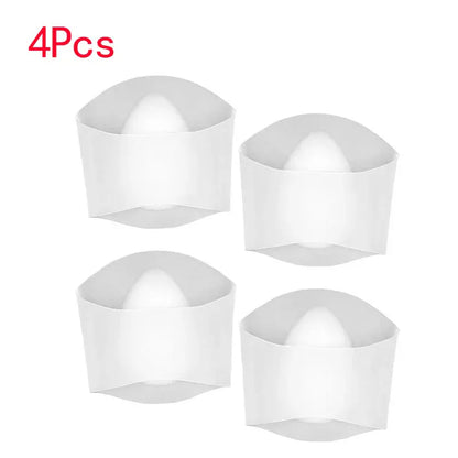 Lot De 4 Pièces Orthopédiques En Silicone Pour Pieds Plats