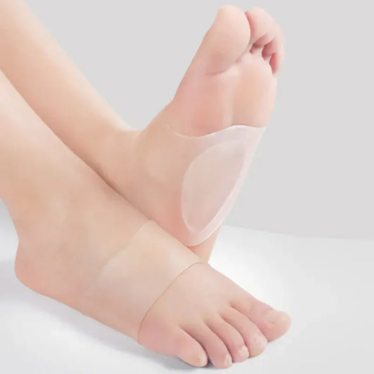 Lot De 4 Pièces Orthopédiques En Silicone Pour Pieds Plats