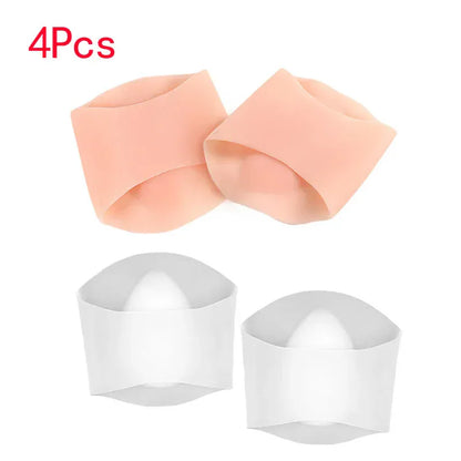 Lot De 4 Pièces Orthopédiques En Silicone Pour Pieds Plats
