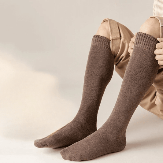 Lot De Cinq Paires De Chaussettes Orthopédiques Femme Montantes Avec Compression