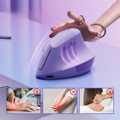 Mini Souris Orthopédique Verticale Sans Fil