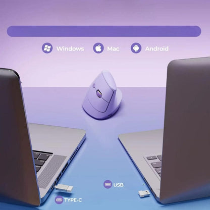 Mini Souris Orthopédique Verticale Sans Fil