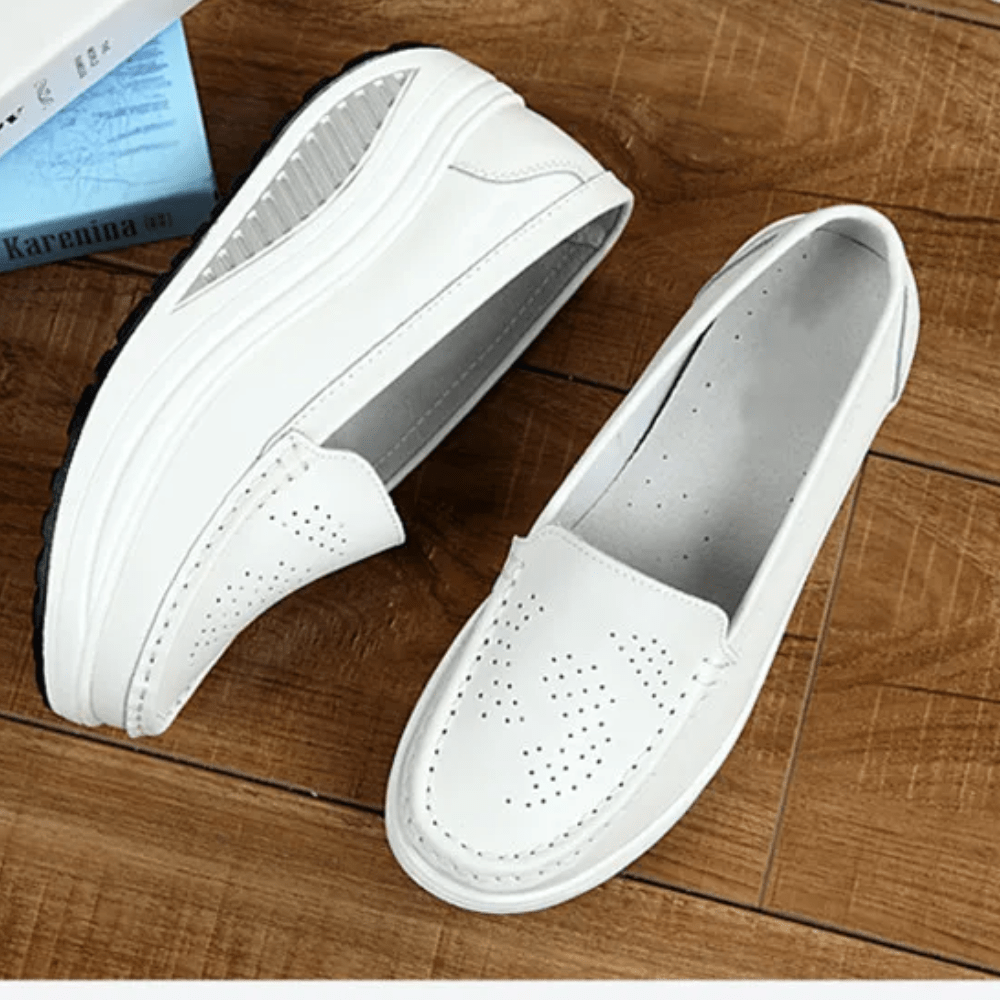 Mocassin Orthopédique Femme Design Style Plateforme